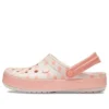 Crocband Seasonal Graphic Clogs «Pink White»