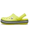 Crocband-utskjæringsdetaljer, Clogs med rund tå «Yellow Grey»