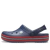 Crocband Zipper Band-clog «Navy Red»