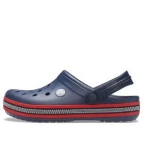 Crocband Zipper Band-clog «Navy Red»