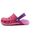 Crocs Classic Clog for barn – sportsandaler «Rød, rosa, lilla»