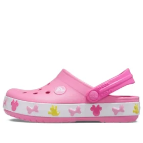 Crocs x Disney Mickey og Minnie Mouse-Clogs «Pink White»