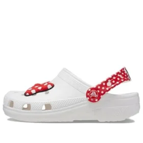 Crocs x Disney Minnie Mouse Classic Clogs «White Red»