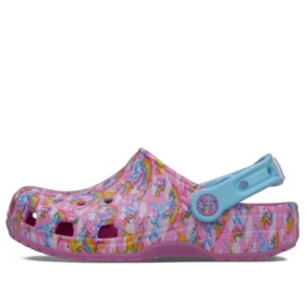 Crocs x Lisa Frank Classic Clogs «Pink Blue»