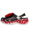 Crocs x Minnie Mouse klassiske Platform Clogs «svart rød hvit»