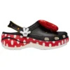 Crocs x Minnie Mouse klassiske Platform Clogs «svart rød hvit»