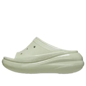Crush High Shine Slides «Light Green»