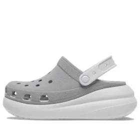 Crush reflekterende Clogs «Grey White»