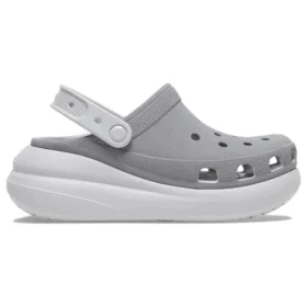 Crush reflekterende Clogs «Grey White»