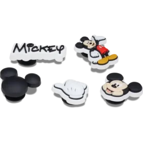 Disney Mickey 5-pakning med Jibbitz-charms