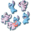 Disney Stitch & Angel 5-pakning med Jibbitz-skocharms