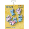 Disney Stitch & Angel 5-pakning med Jibbitz-skocharms