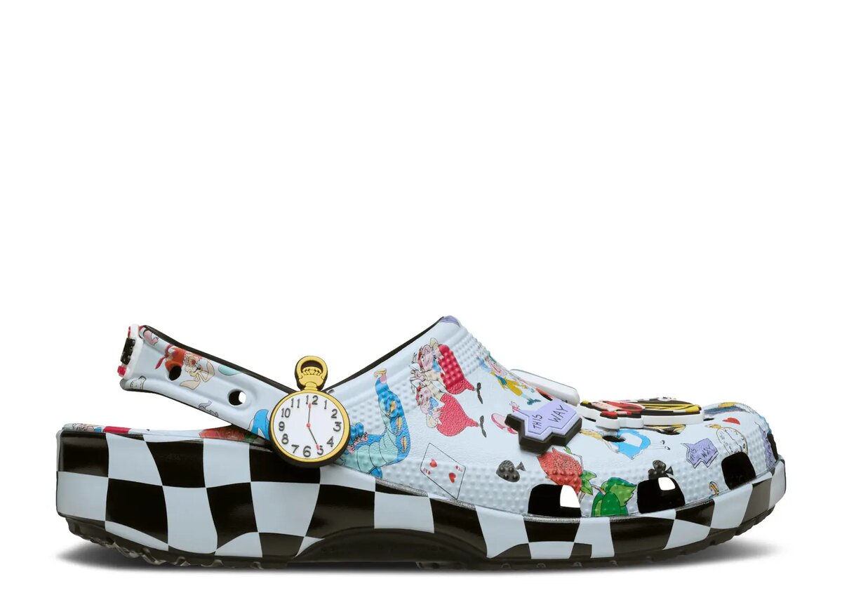 Disney x Classic Clog «Alice in Wonderland Character Print» Disney x Classic Clog «Alice in Wonderland Character Print»