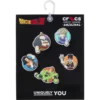 Dragon Ball Z 5-pakning med 2 Jibbitz-charms