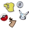 Elevated Pokémon 5-pakning Jibbitz-skocharms