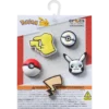 Elevated Pokémon 5-pakning Jibbitz-skocharms