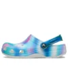 Fargerike Crocs Beach unisex flerfargede hvite Sandaler