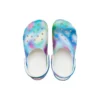 Fargerike Crocs Beach unisex flerfargede hvite Sandaler