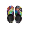 Fargerike Crocs Beach unisex flerfargede svarte Sandaler