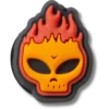 Flaming Skull Jibbitz™-charms