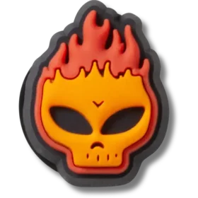 Flaming Skull Jibbitz™-charms