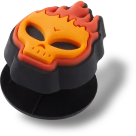 Flaming Skull Jibbitz™-charms