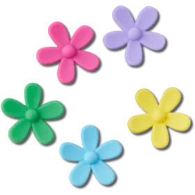 Flower Power 5-pakning med Jibbitz-charms