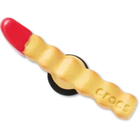 French Fry Dipped in Ketchup Jibbitz™-charms
