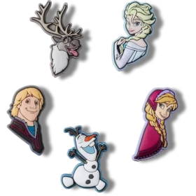 Frozen 5-pakning med Jibbitz-charms
