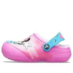 Fun Lab Disney Minnie Lined Clogs «Pink Blue»