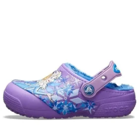 Fun Lab Lined Frozen Clogs «Purple Blue»