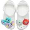 Fuzzy Fantasy Animals 5-pakning med Jibbitz-charms