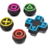 Game Controller 5-pakning med Jibbitz-charms
