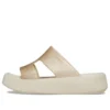 Getaway Platform H-Strap Sandaler «White Brown»