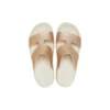 Getaway Platform H-Strap Sandaler «White Brown»