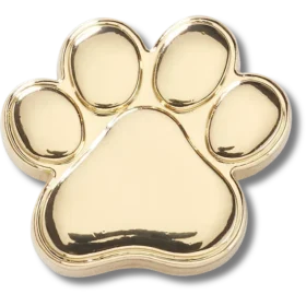 Gold Dog Paw Jibbitz™-charms