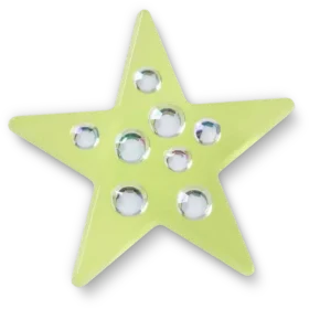 Green Gem Star Jibbitz™-charms