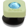 Grønne Pvc Square Smt Gem Jibbitz-charms