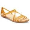 Gullfargede sandaler