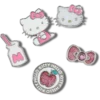 Hello Kitty Elevated 5-pakning med Jibbitz-charms