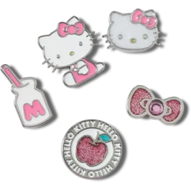 Hello Kitty Elevated 5-pakning med Jibbitz-charms