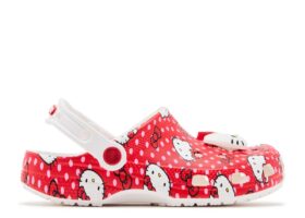 Hello Kitty x Classic Clog Kids «Red Polka Dots»