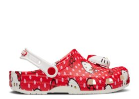 Hello Kitty x Classic Clog «Red Polka Dots»