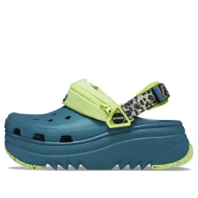 Hiker Xscape Clogs med dyremønster «Teal Green»