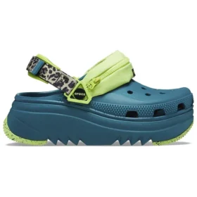 Hiker Xscape Clogs med dyremønster «Teal Green»
