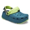 Hiker Xscape Clogs med dyremønster «Teal Green»