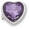 Hjerteformet sandal C-charm Jibbitz™-charms