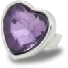 Hjerteformet sandal C-charm Jibbitz™-charms