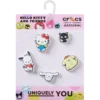 HK Friends 5-pakning med Jibbitz-charms