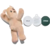 Huggitz Brown Puppy Jibbitz-skocharm